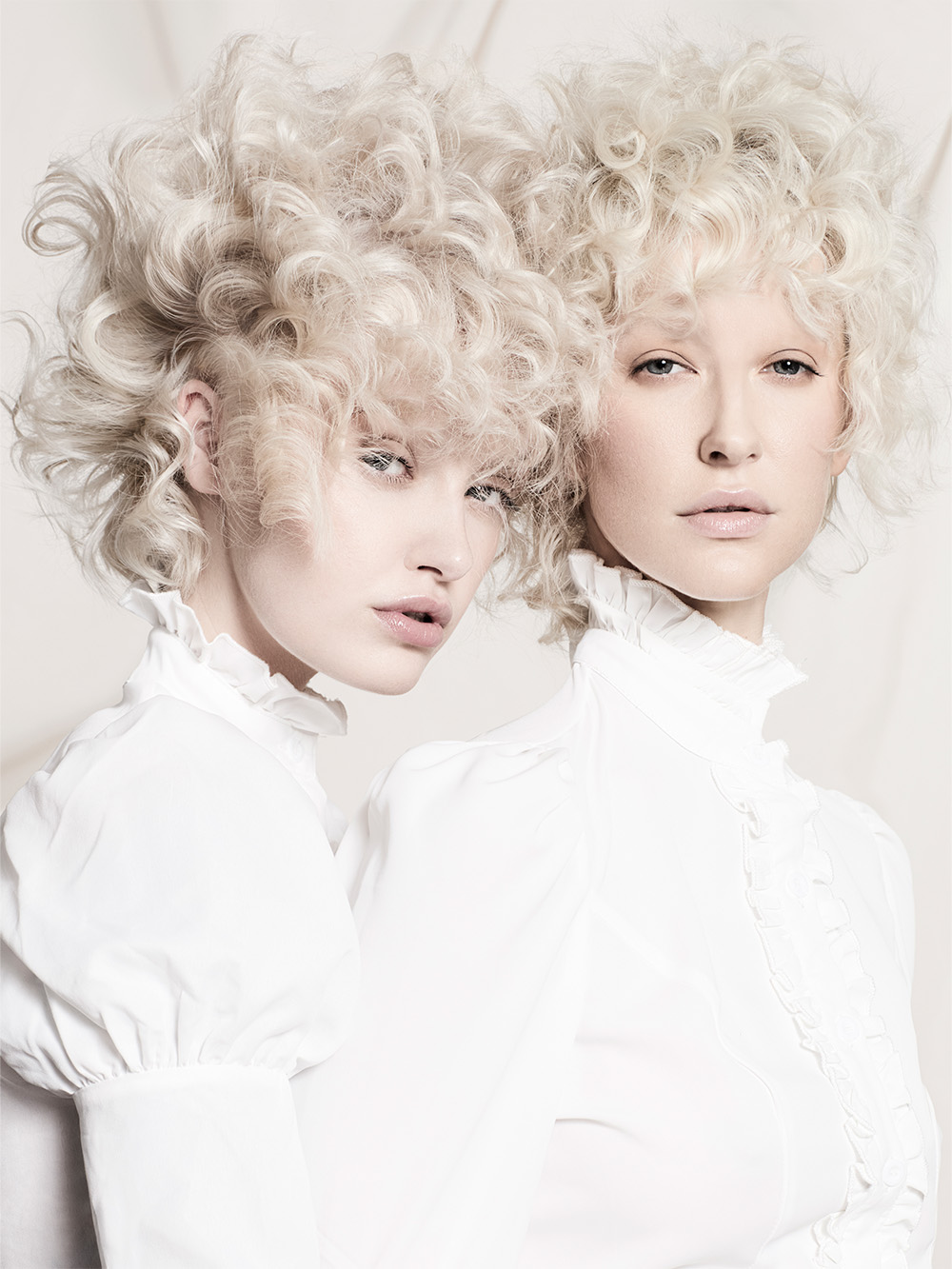 Gary Hooker & Michael Young- BHA British Hairdresser of the Year 2025 - Voluminous, Tight, Platinum Blonde Corkscrew Curls